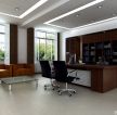 小型办公室地板砖装修装潢效果图