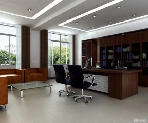 小型办公室装潢效果图 地板砖