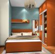现代60平米两室一厅小户型卧室装修效果图