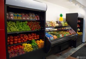 蔬果超市装修效果图 小超市装修效果图