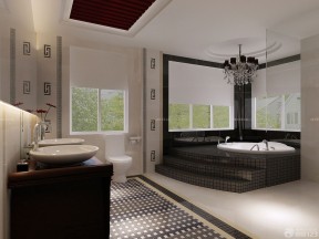房子装修设计图片大全130平 按摩浴缸装修效果图片