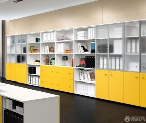辦公室書柜裝飾