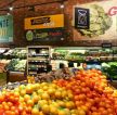 水果超市墙砖墙面装修效果图片