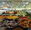 大型水果超市装修吊灯效果图片