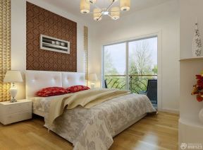 60平方一室一厅小户型装饰图 床头墙效果图