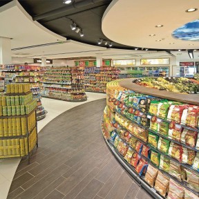 超市货架装修设计 商场设计