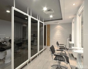 美發(fā)店裝修 室內隔斷裝修效果圖片
