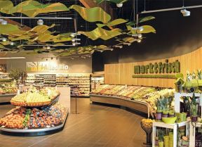 现代蔬菜超市摆设图片 高档超市装修效果图