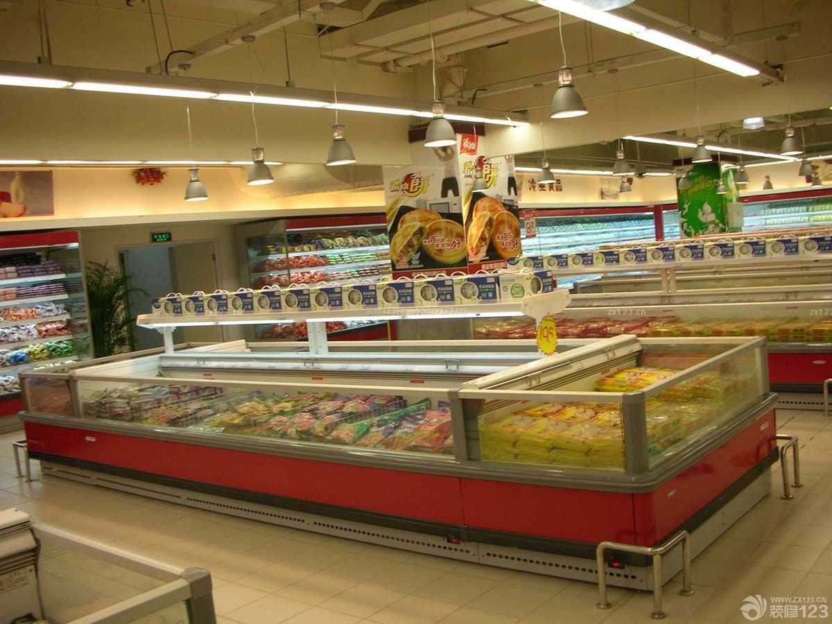 美式超市的储物柜装修图片