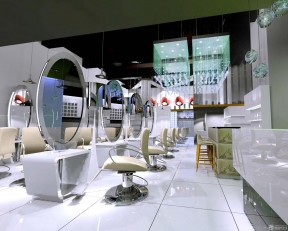 美發(fā)店效果圖 時(shí)尚室內(nèi)裝修