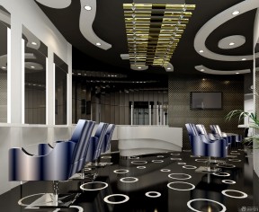 美發(fā)店效果圖 室內(nèi)設(shè)計(jì)裝修效果圖