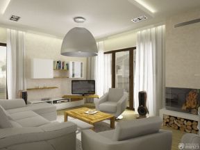 80平米小户型客厅家具摆放 家装客厅设计