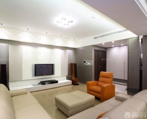 90平兩室裝修效果圖 簡約電視背景墻