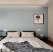 60平米两室一厅卧室装饰画设计效果图片2023
