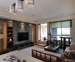 兩室一廳80平米裝修圖 錯層設計裝修效果圖片