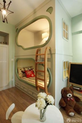 70平米的房子装修图片 儿童床