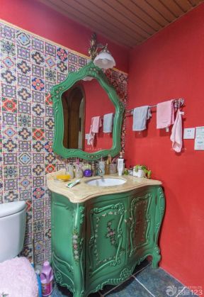 70平米的房子装修图片 浴室柜装修效果图片