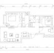 2023最新80平米兩室一廳戶型平面圖布局