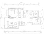 2023最新80平米兩室一廳戶型平面圖布局