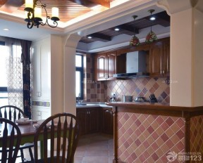 90平米兩室一廳裝修設(shè)計(jì)圖 廚房餐廳隔斷