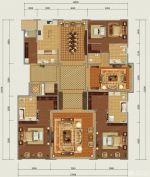 最新120平方三室一廳房屋室內(nèi)設(shè)計(jì)平面圖