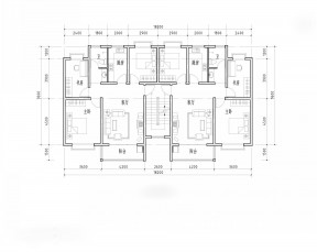 120平方三室一廳房屋室內(nèi)平面設(shè)計圖