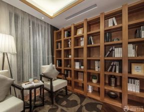 90平方三室兩廳兩衛(wèi)裝修效果圖 書柜效果圖