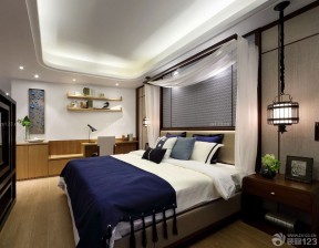 90平方三室兩廳兩衛(wèi)裝修效果圖 臥室床