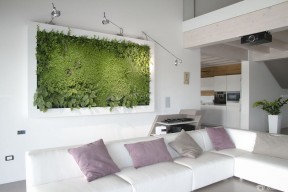 80平米小户型客厅装修效果图 沙发背景墙效果图