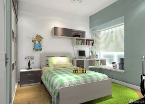 现代80平米小户型婚房小孩卧室装修效果图