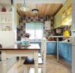 简约地中海风格70平米小户型厨房装修效果图