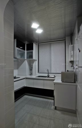 70平米小户型厨房装修效果图 吊顶设计