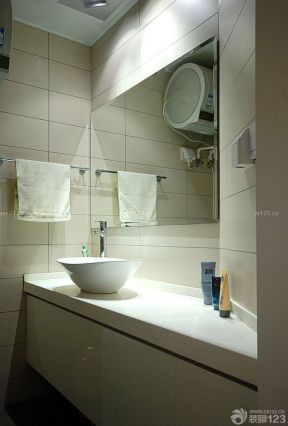 50平一室一厅小户型装修图 浴室柜装修效果图片