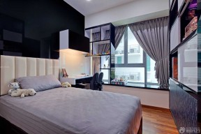 80平米小户型卧室装修效果图 卧室飘窗设计图