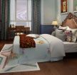 美式家装卧室床头背景墙效果图