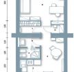 经典60平方小户型设计平面图