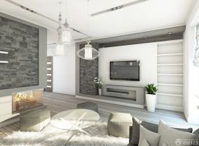 裝修電視背景墻效果圖 簡約室內(nèi)裝修