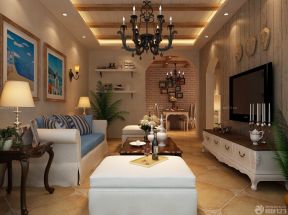 70平米小户型地中海风格装修 家装客厅设计