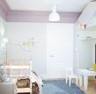 可爱90平方三室一厅儿童房设计装修效果图片