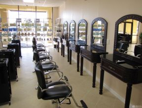 理發(fā)店效果圖 最新室內(nèi)裝修設(shè)計