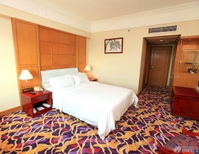小型宾馆单人间地毯装修效果图片欣赏