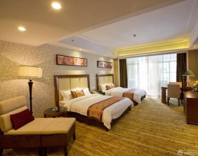 星级宾馆客房地毯装修效果图片欣赏