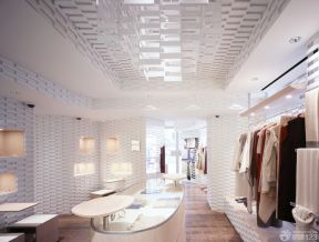 服裝店面裝修效果圖 吊頂設(shè)計(jì)裝修效果圖片