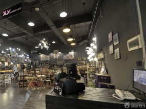 店面裝修效果圖大全2020圖片 收銀臺