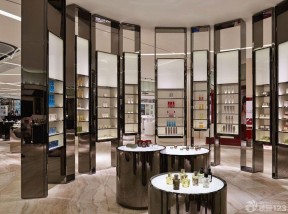 店面裝修效果圖大全2020圖片 化妝品店面圖片