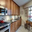 2023美式风格90平米小户型厨房装修效果图片