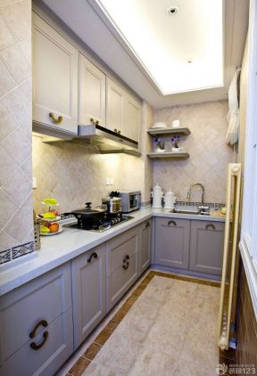 90平米小户型厨房装修效果图 家装厨房效果图