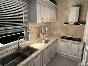 90平米小户型厨房装修效果图 厨房墙砖