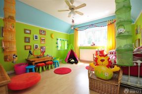 交换空间儿童房装修效果图 儿童房墙面颜色