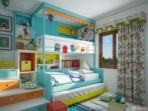 交换空间儿童房装修效果图 经典儿童房设计